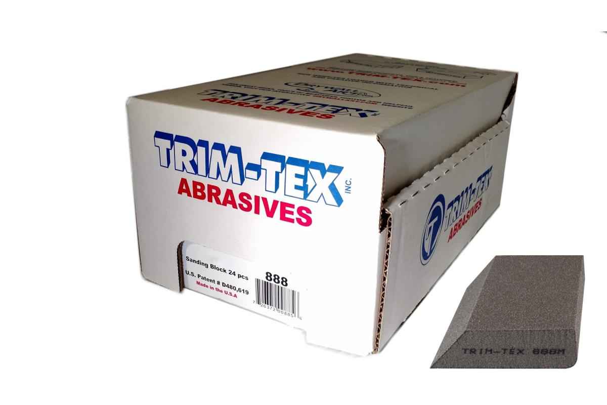 Trim-Tex 888 Single Angle Sponge Medium (24 Pack)