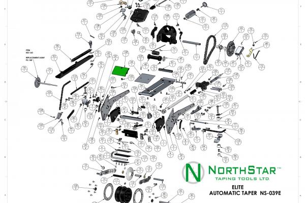 NorthStar™ Elite Taper Head Schematic